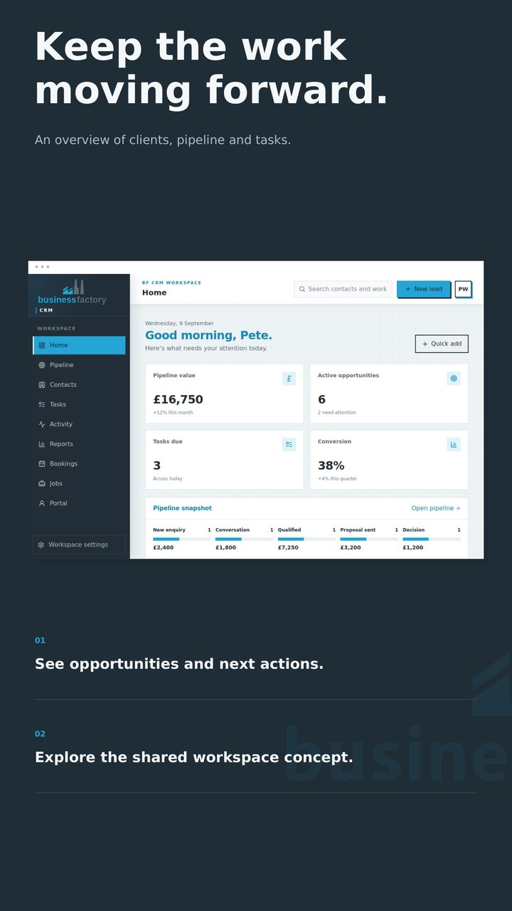 CRM preview