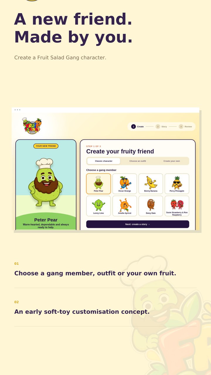 Fruit Salad Gang Toy Maker preview