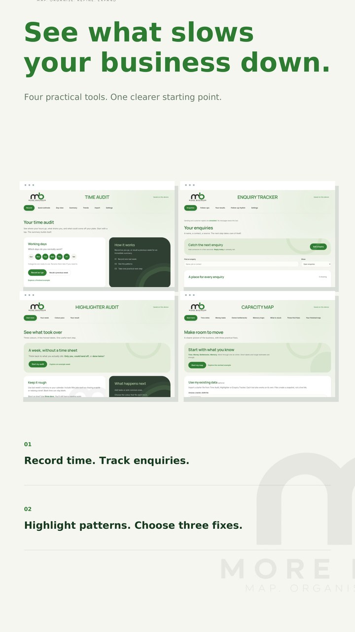 MORE Business Toolkit preview