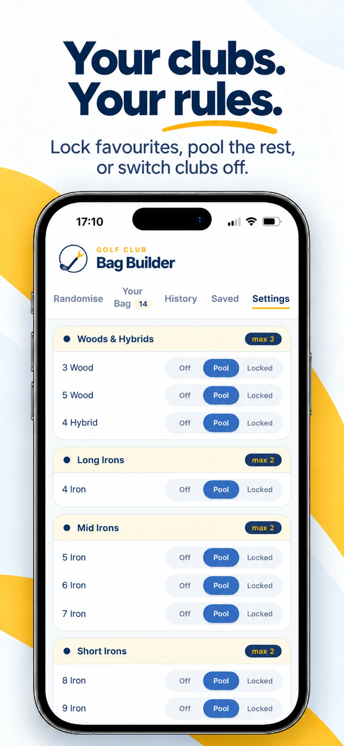 Placeholder alt. Your clubs, your rules