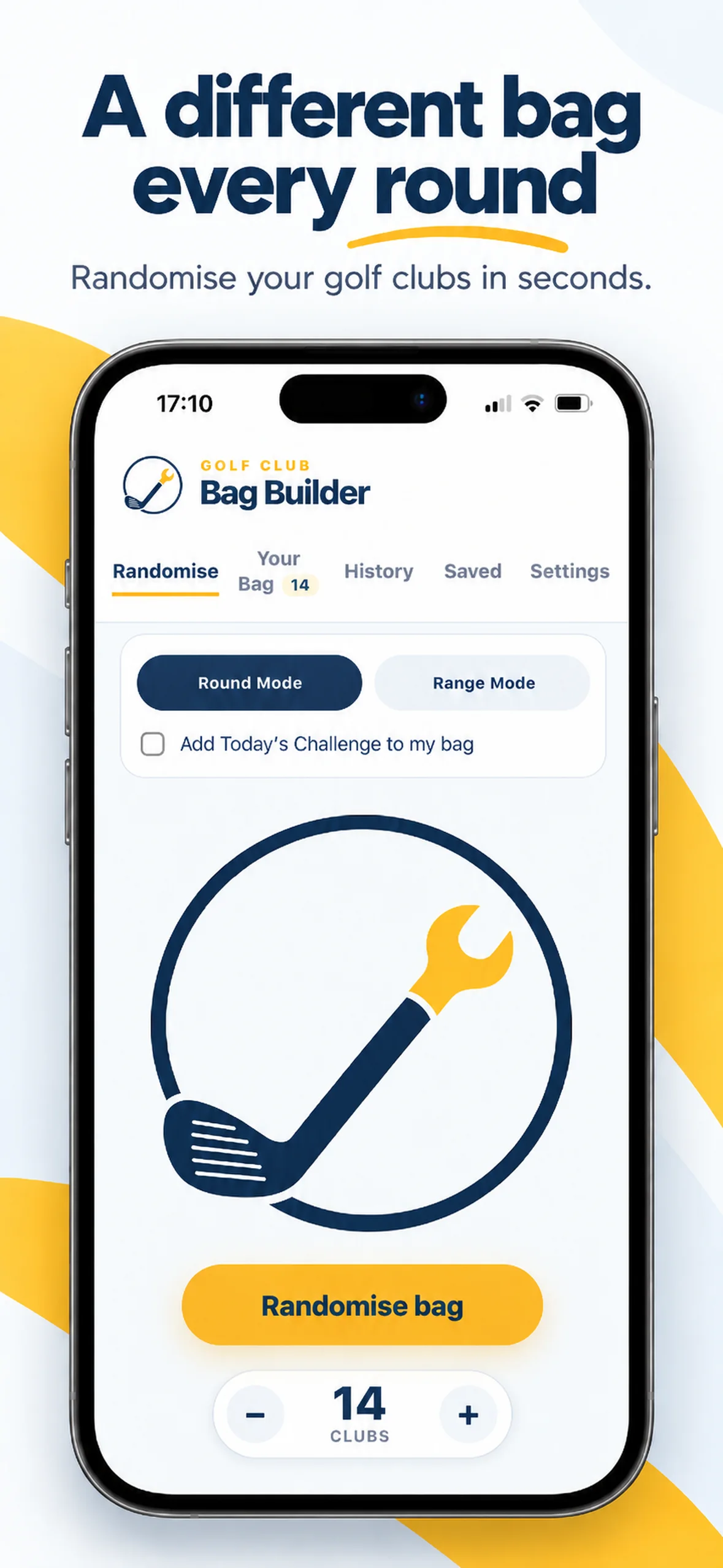 Placeholder alt. Meet today's bag